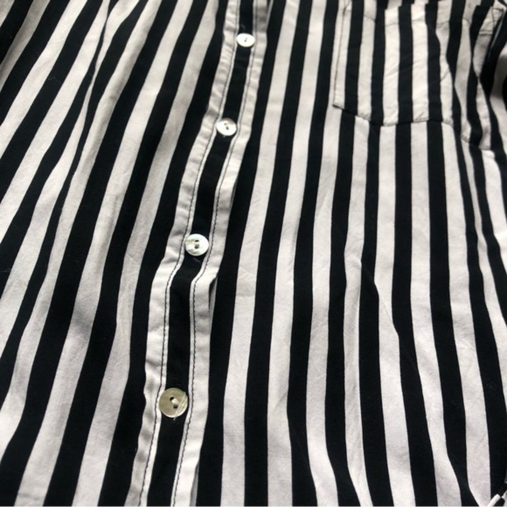 Jane and Delancey Sz S striped shirt - Picture 4 of 7